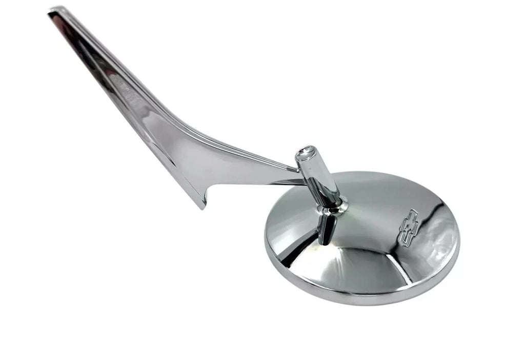 Chrome Outside Door Mirrors Left Right Replacement for 1966–1968 Chevy Chevelle & El Camino