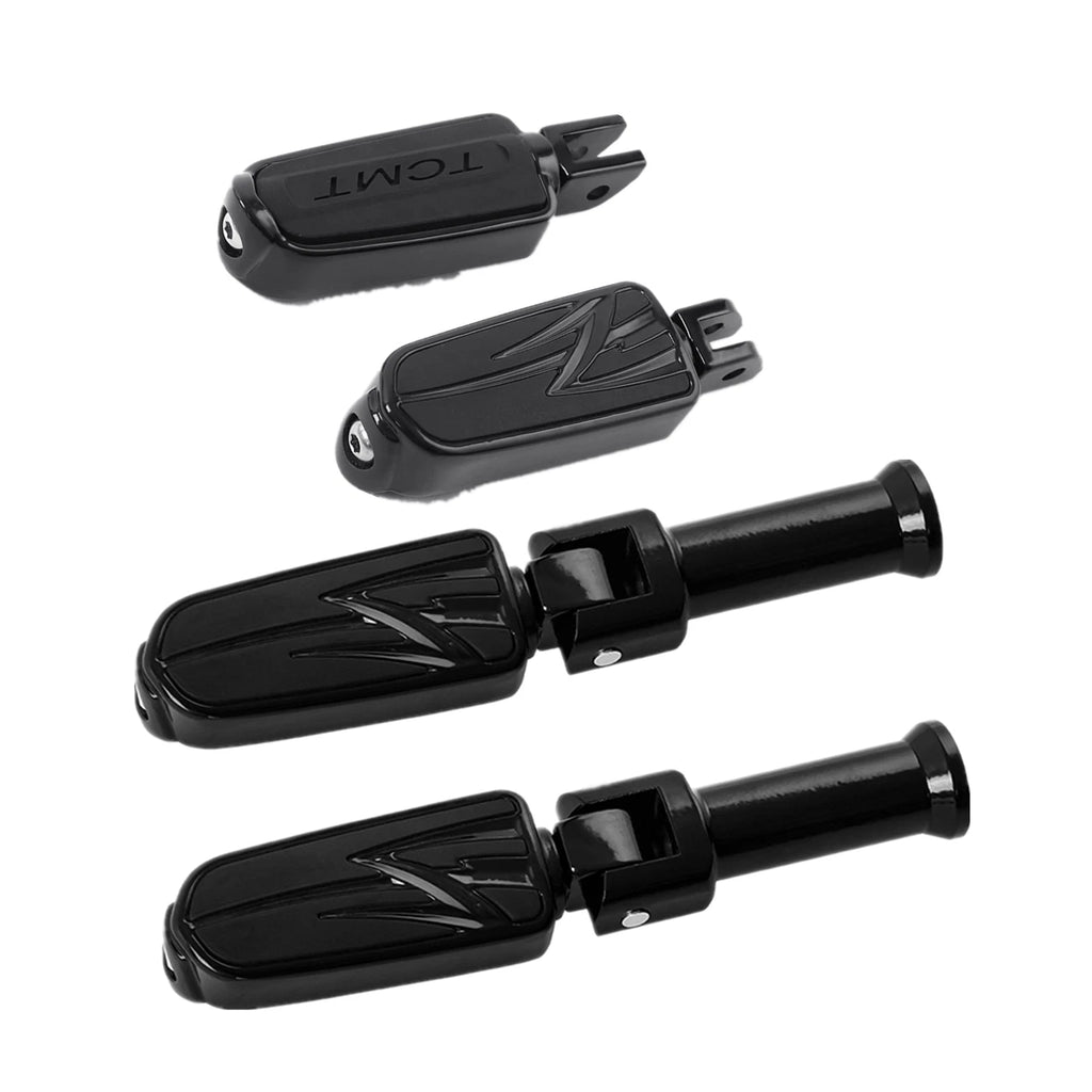 Footpegs Bracket for Harley Softail Sport Glide (2018–2023) Black