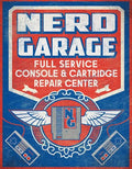 Decorative Metal Tin Sign for Nerd Garage (USA) - 2544