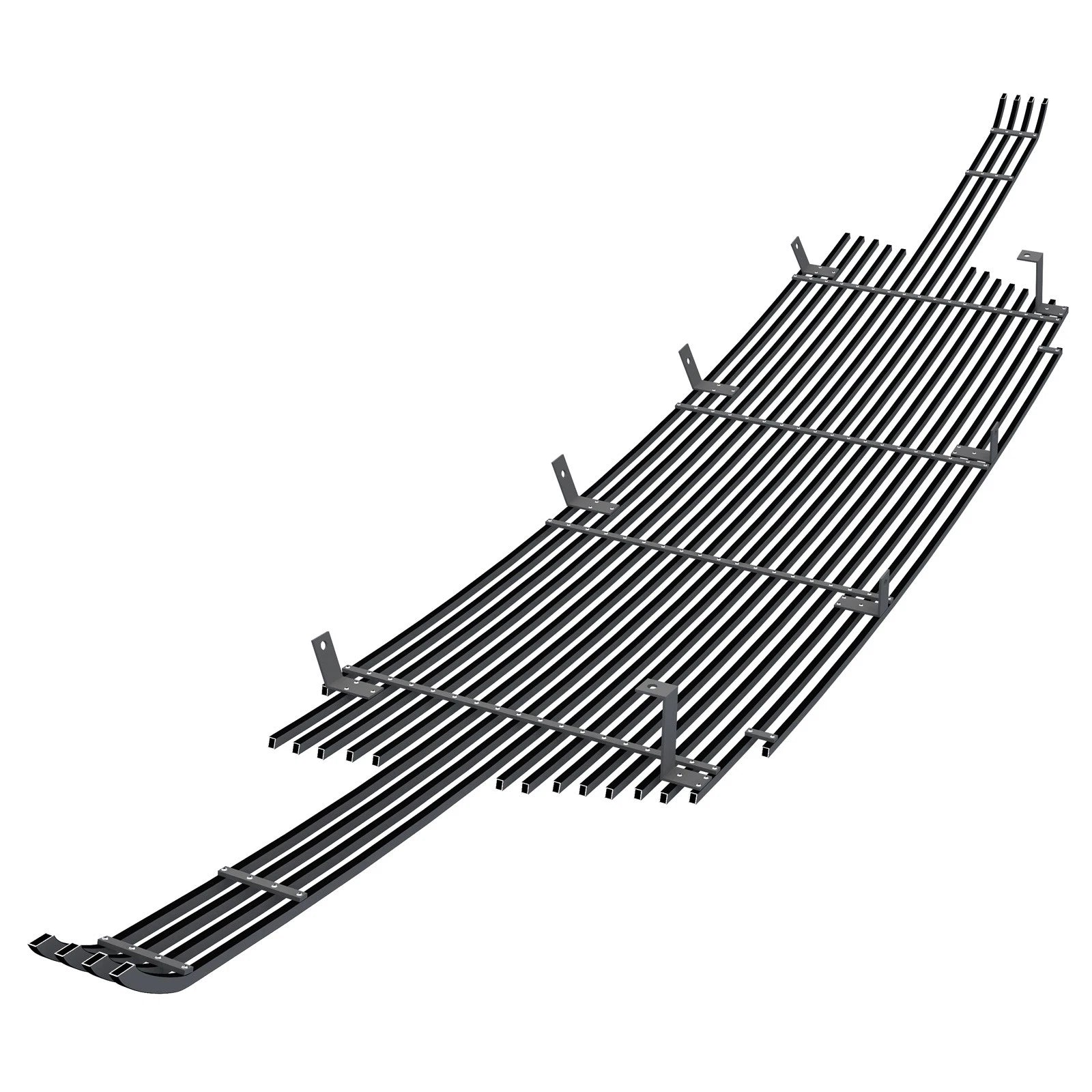 Black Billet Grille Insert for Chevy Avalanche/Silverado 1500/2500 (2003-2006)