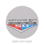 T-Shirt Chevrolet Chevelle Generations Ice Gray for All Models (1964–1972)