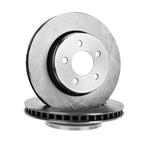 Front Disc Brake Rotors & Ceramic Pads for Jeep Liberty (2008-2012)