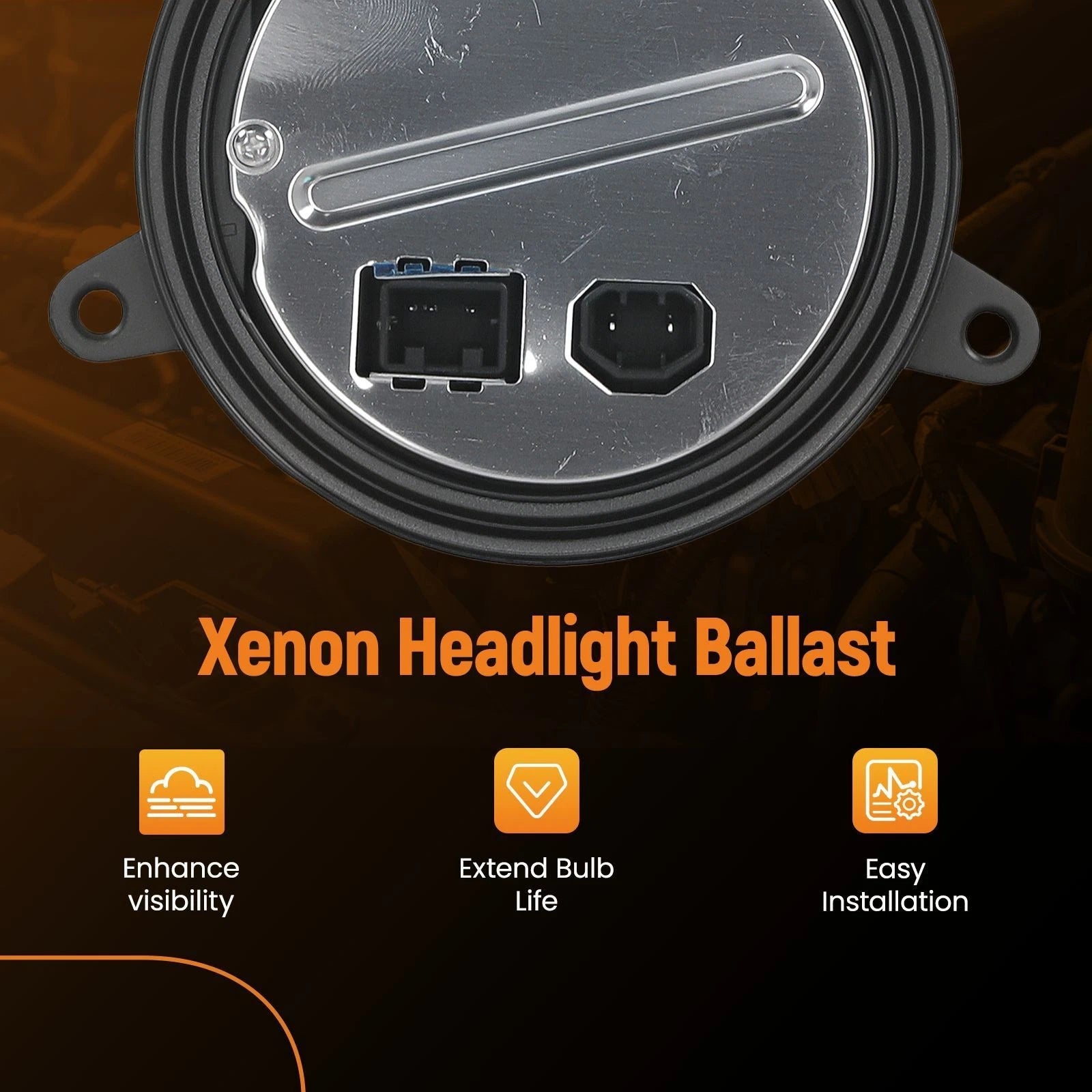 HID Headlight Ballast for Chevrolet Camaro (2010–2013) and Cadillac CTS (2008–2014)