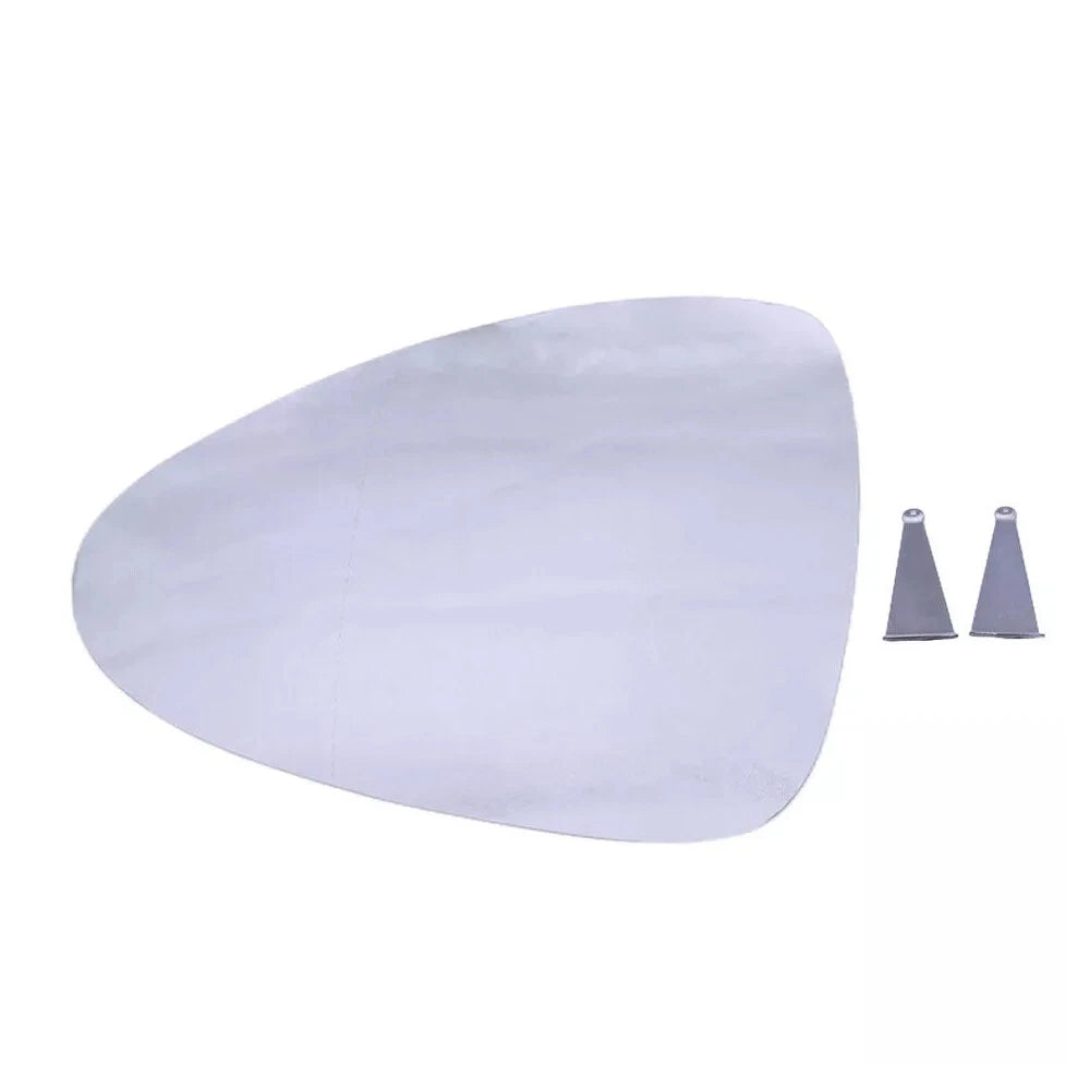 Driver Left Side Mirror Glass w/Plate for Porsche Panamera (2010–2016)