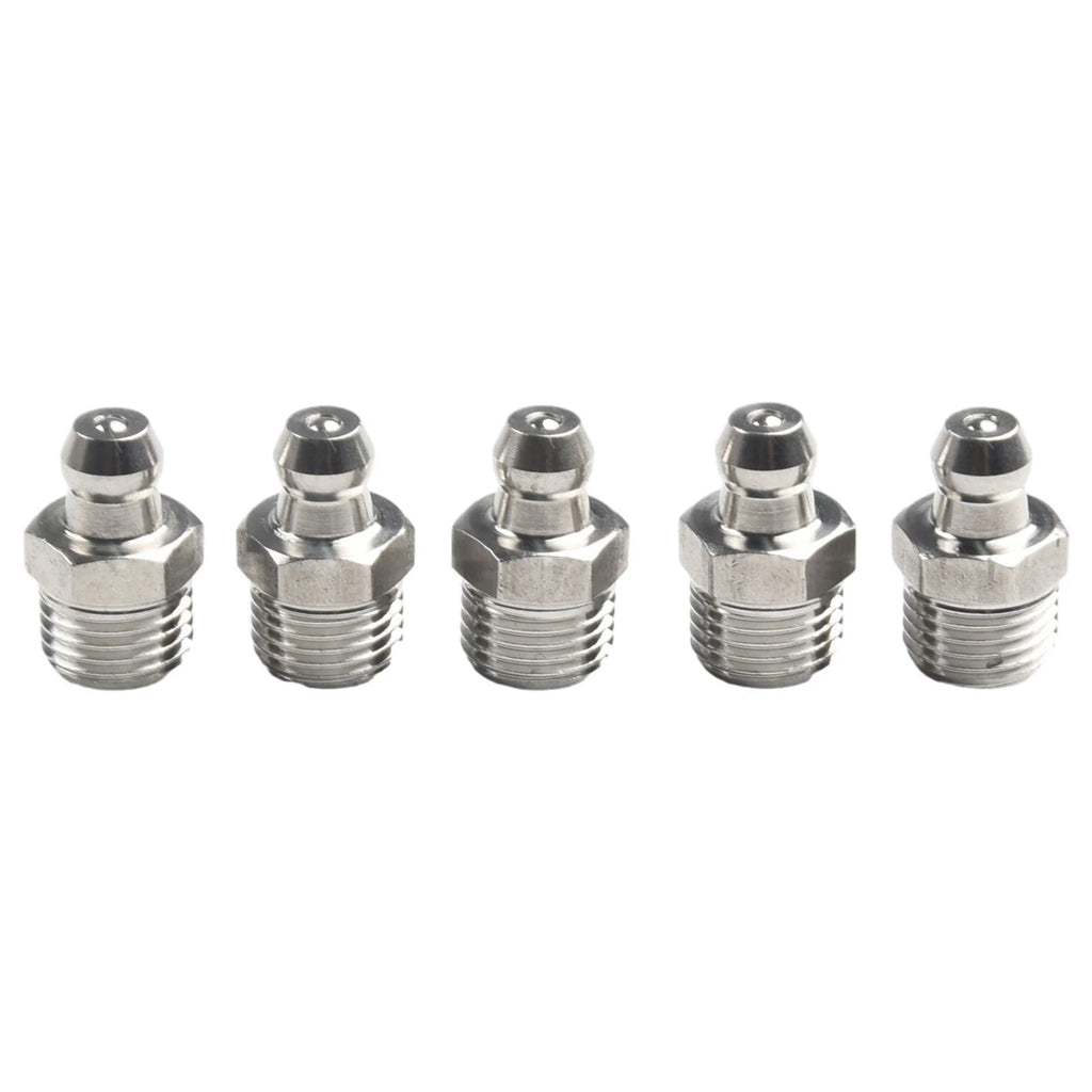 Set of 10 Heavy Duty Grease Fittings for Various Applications (1828 inch)