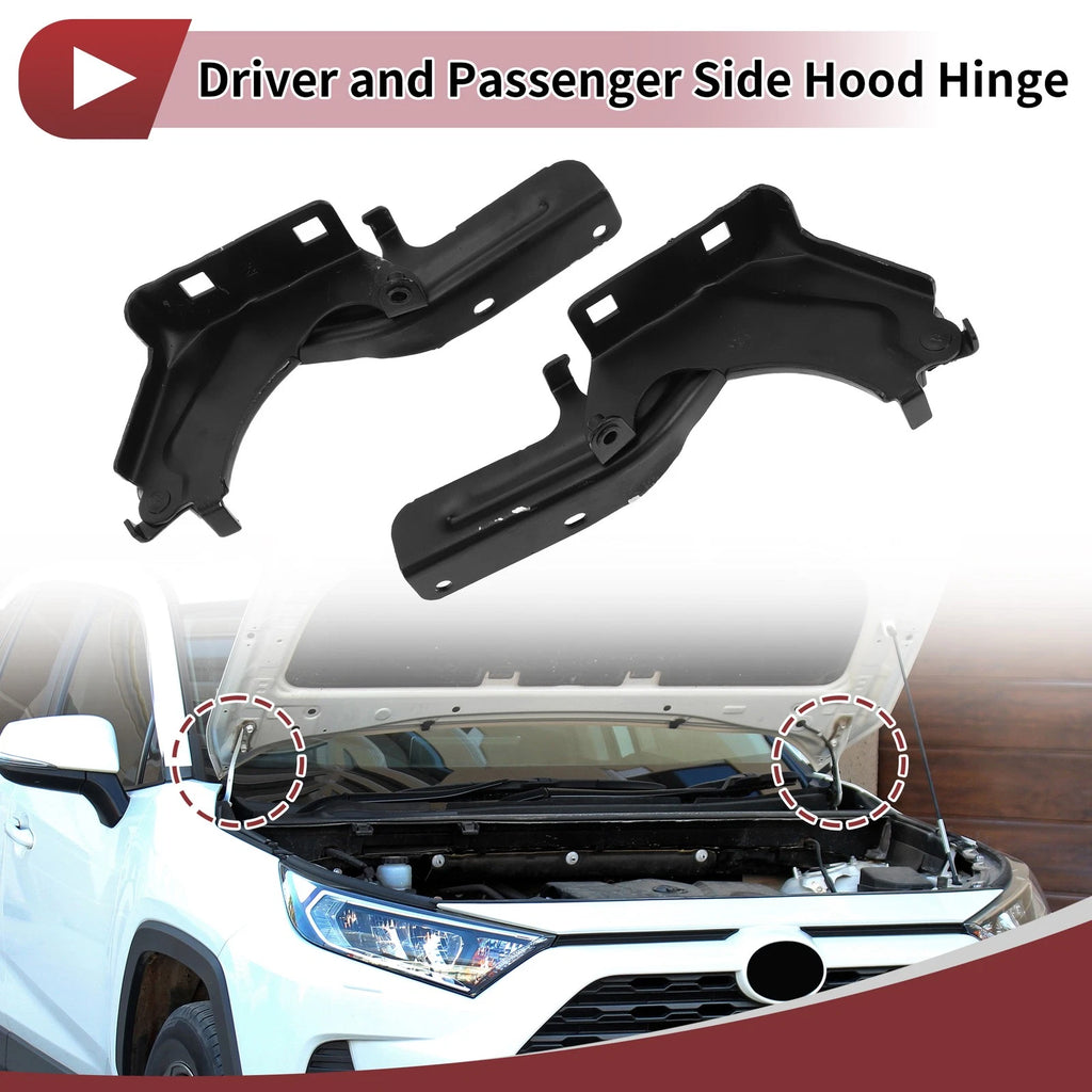 Hood Hinges for Nissan Rogue (2021–2024) No. 654016RA0A 1 Pair