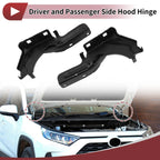 Hood Hinges for Nissan Rogue (2021–2024) No. 654016RA0A 1 Pair
