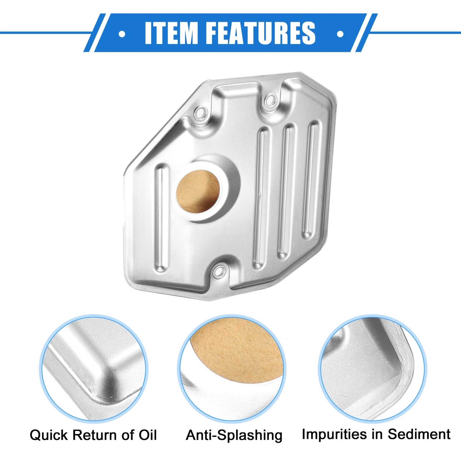 Transmission Filter Kit for Toyota Voxy 2.0L (2007–2011) Metal Silver Tone