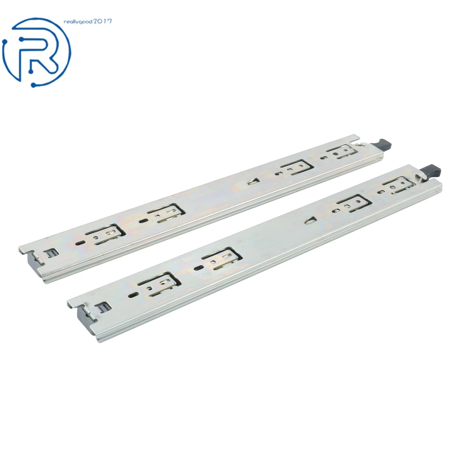 1 Pair Heavy Duty Drawer Slides for Universal Use (16 Inch)