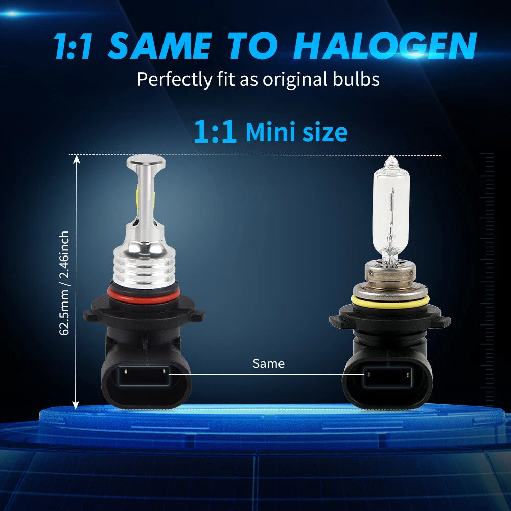 Set of 2 9006 HB4 LED Fog Driving Lights for Infiniti FX35 FX45 (2003–2005)