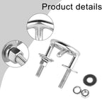 62mm Stainless Steel Wakeboard Ring for Marine Boat Tow Rope (316 SS)