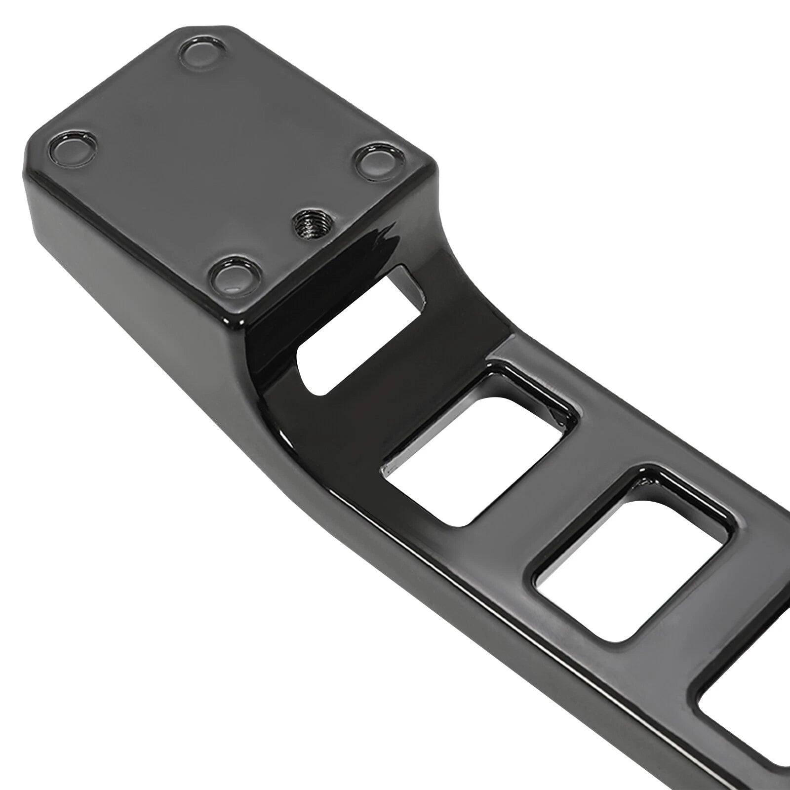 Set of 3 Black Aluminum Exterior Door Handles for Jeep Wrangler JK/JKU (2007–2018)