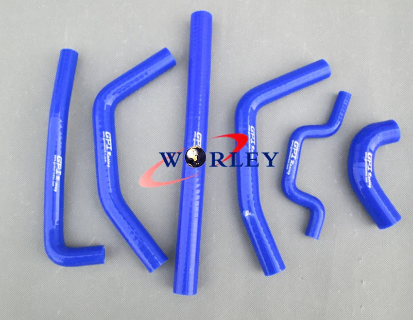 Silicone Radiator Hose for Kawasaki KXF250 KX250F 2009-2014 ( RED)