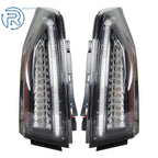 Set of 2 Black Housing Tail Lights for Cadillac ATS (2013-2018)