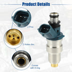 Set of 4 Fuel Injector Nozzles for Toyota Tacoma 2.4L (1995–2000) 23209-75040