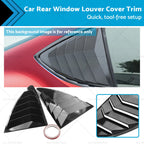Rear Window Louver Cover Trim for Toyota 86/Subaru BRZ (2013–2019)