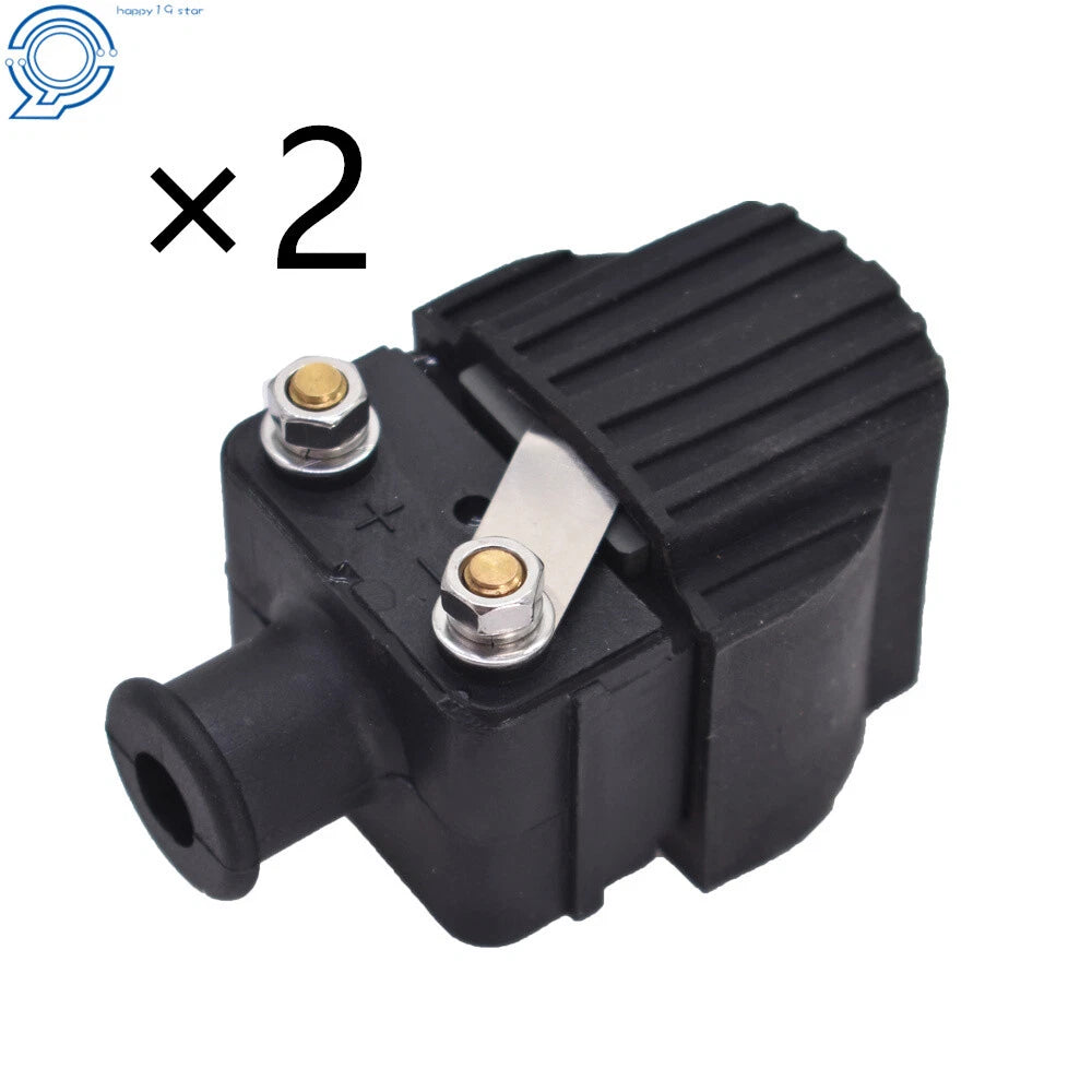 Set of 2 Ignition Coils for Mercury Mariner 6-225HP Outboard