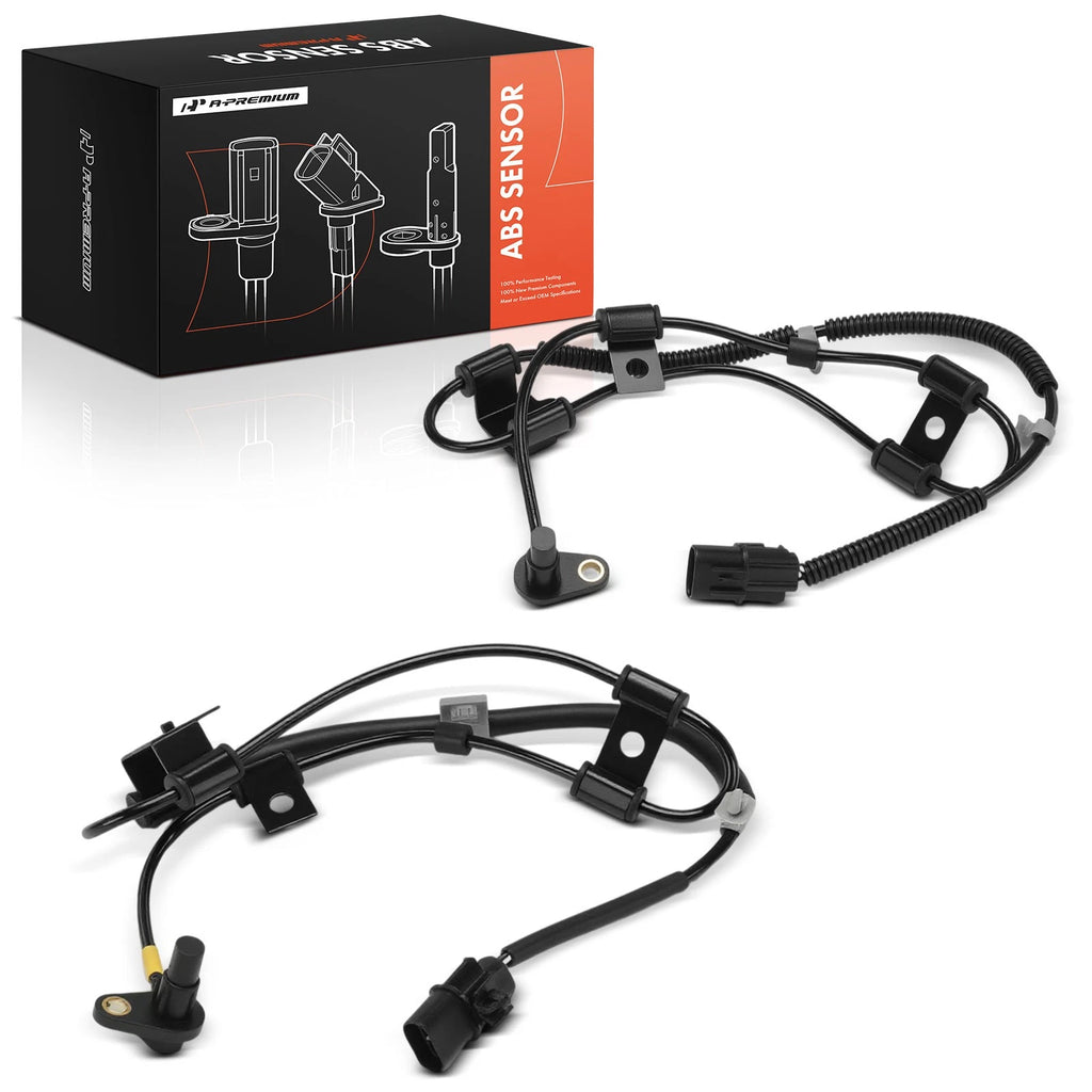 2X Front ABS Wheel Speed Sensor for Kia Rio (2007)