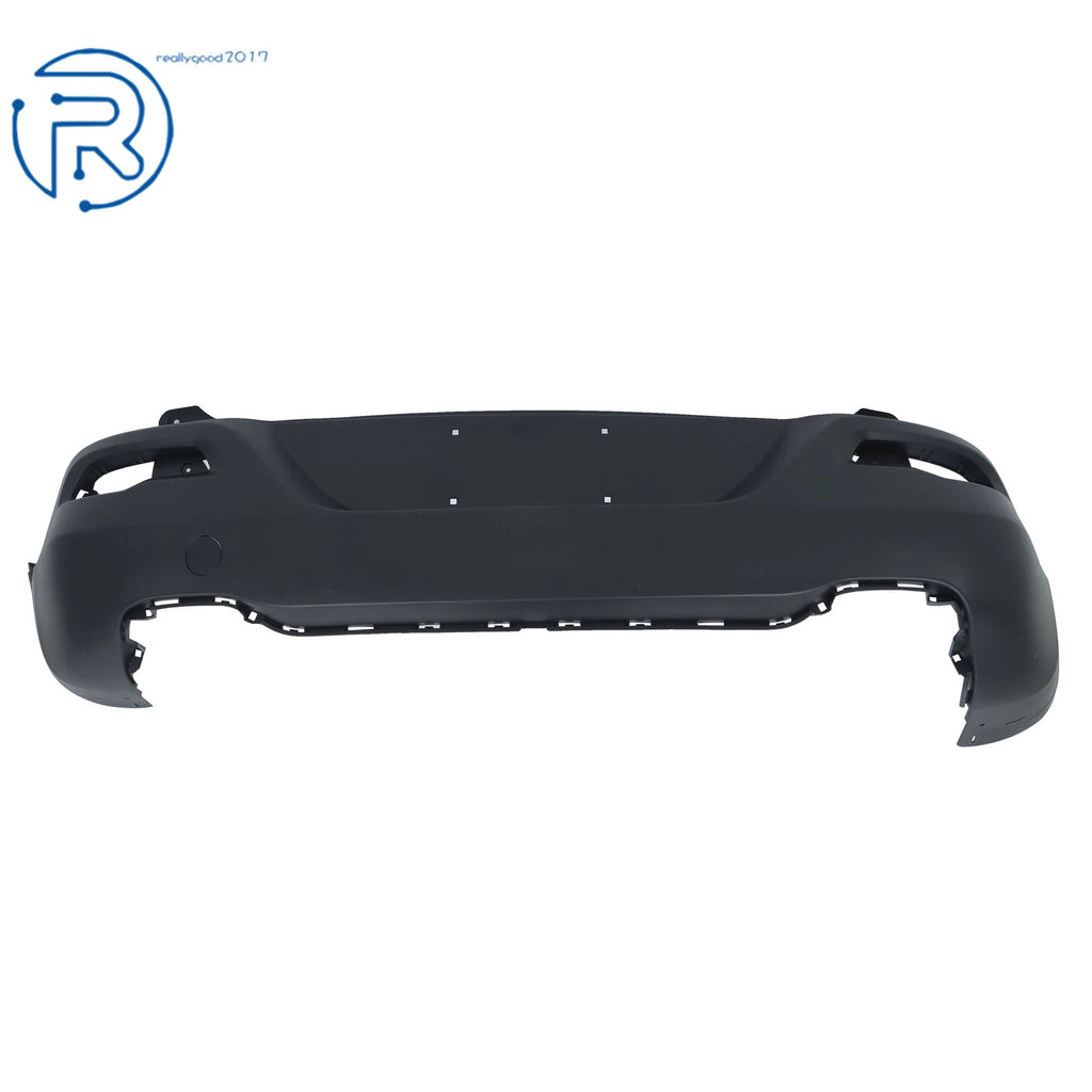 Rear Lower Bumper Cover for Jeep Cherokee (2014-2018) Black Plastic