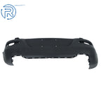 Rear Lower Bumper Cover for Jeep Cherokee (2014-2018) Black Plastic