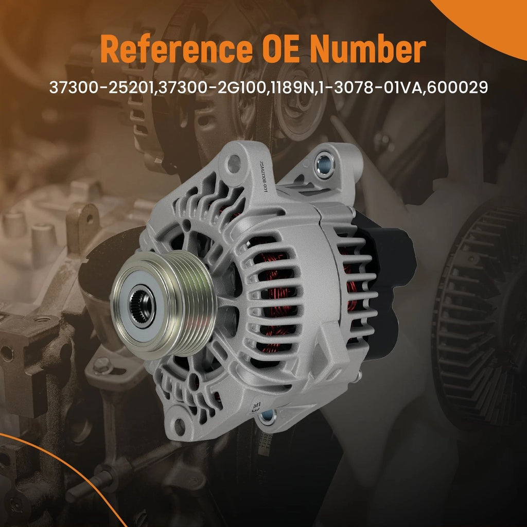 110A Alternator for Hyundai Sonata Kia Optima L4 2.4L (2006–2010) 37300-25201