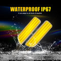 2X Clear Amber LED Front Side Marker Lights for VW MK4 Golf GTI R32 Jetta (1999–2006)