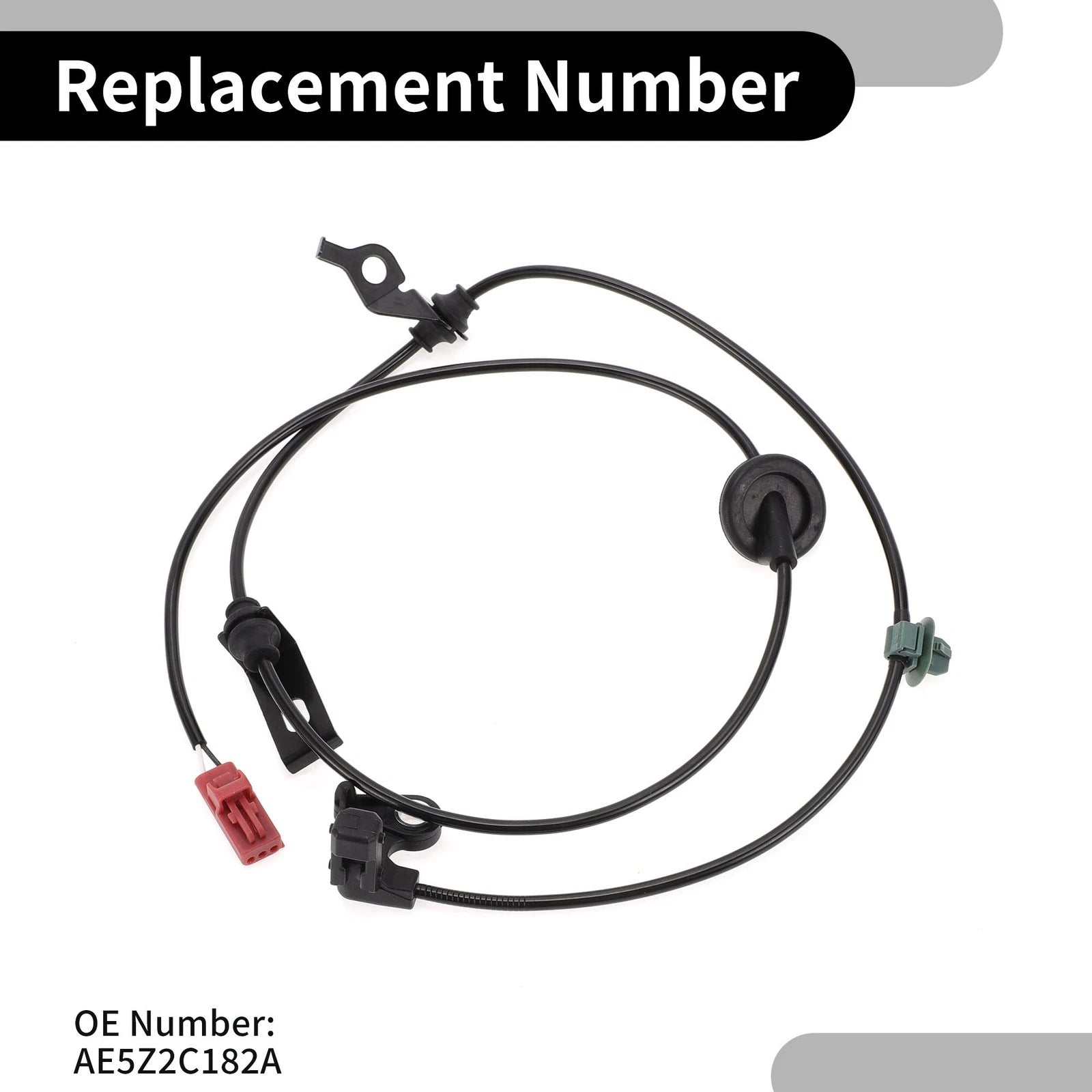ABS Wheel Speed Sensor No.AE5Z2C182A for Ford Fusion (2007–2011) FWD