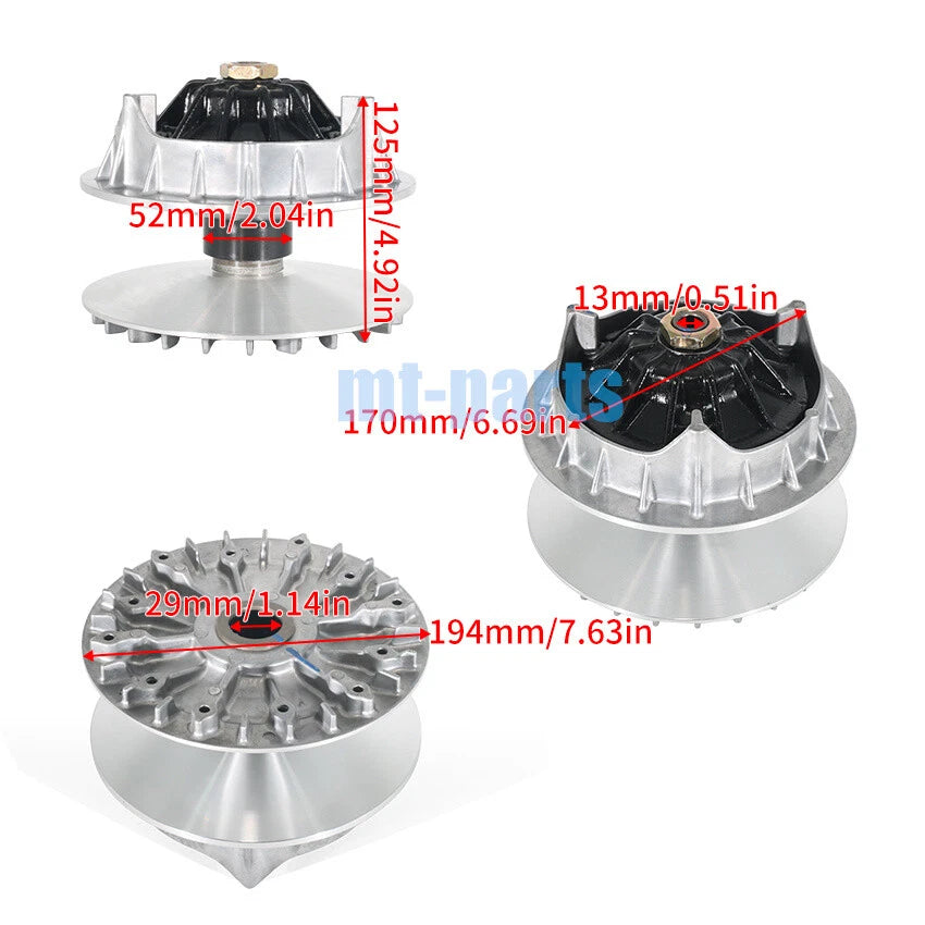 Front Clutch Variator Pulley Set for CFMoto CFORCE 600 Touring (2018–2022)