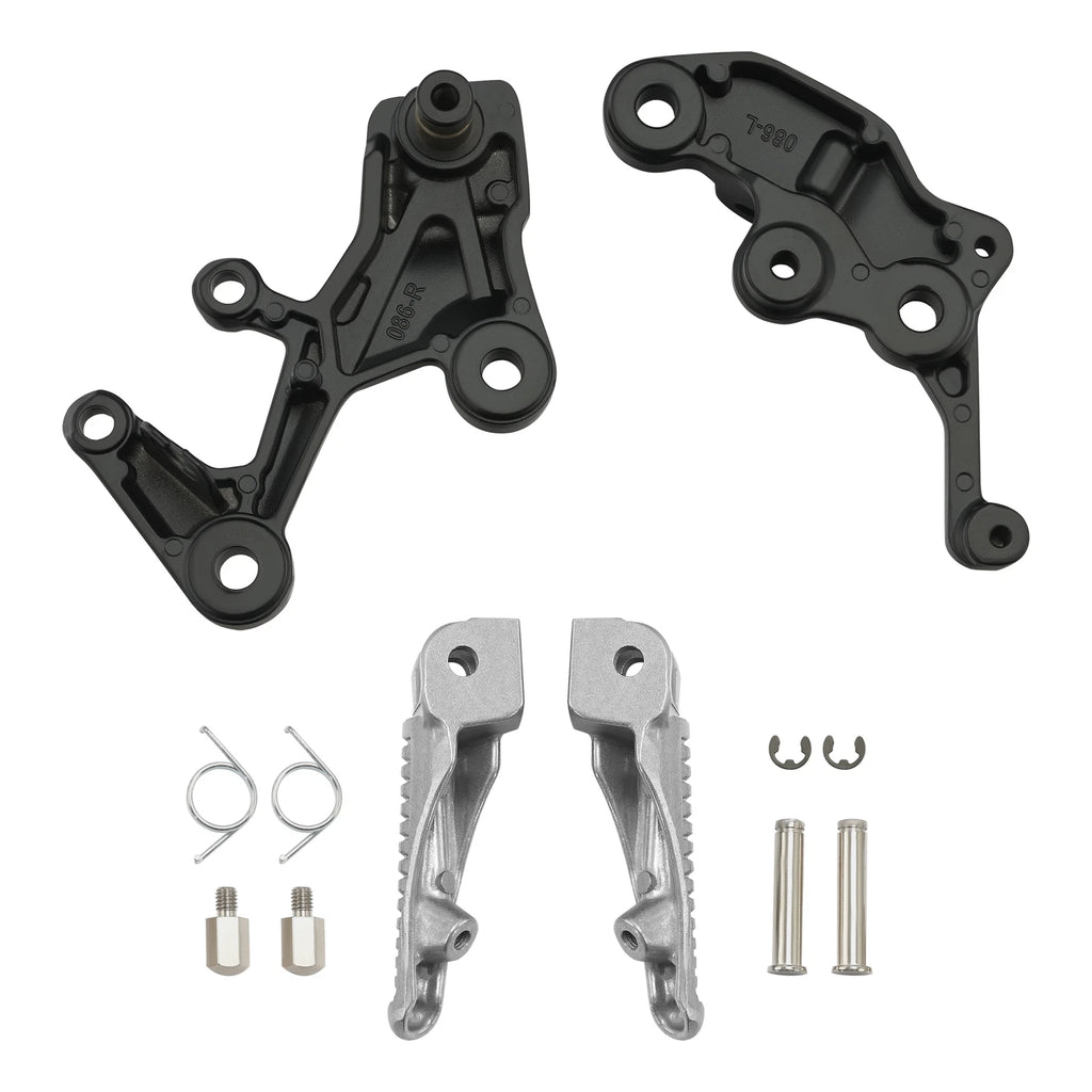 Driver Footpegs Footrest Bracket for Kawasaki Ninja 400/Z400 (2018–2024)