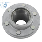 Set of 6 Galvanized Trailer Wheels for 6000 lbs Trailer Axle (#42 Spindle)