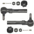 Set of 2 Outer Moog Steering Tie Rod Ends for Chevy Silverado GMC Sierra 1500 (2007–2018)