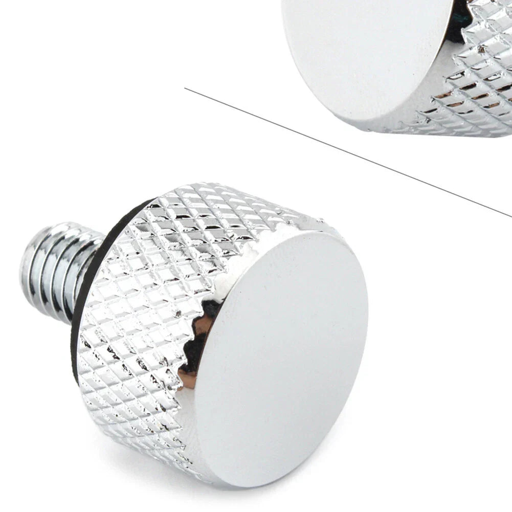 Chrome Aluminum Brake Lever Screw Plug Cover for BMW R18 (2020-2023)