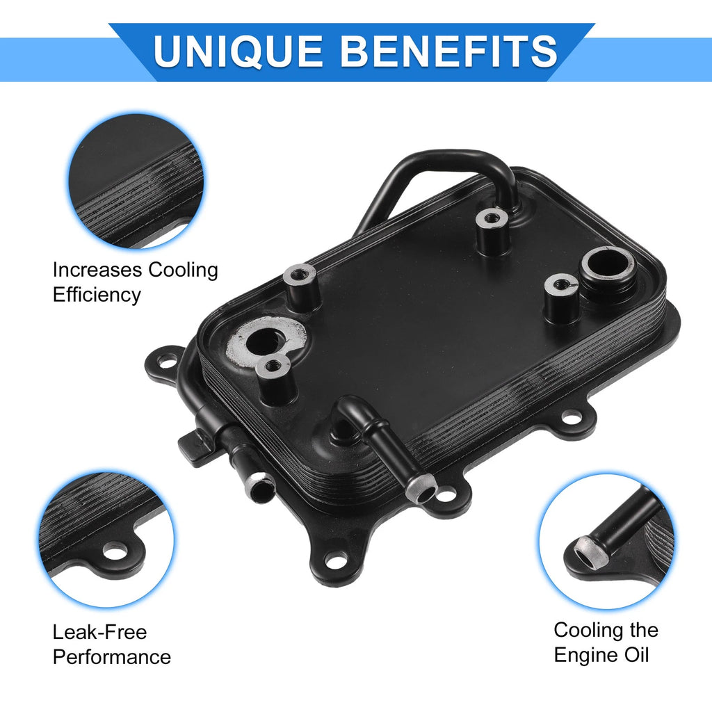 Engine Oil Cooler for Hyundai Sonata, Palisade (No. 256201U500)