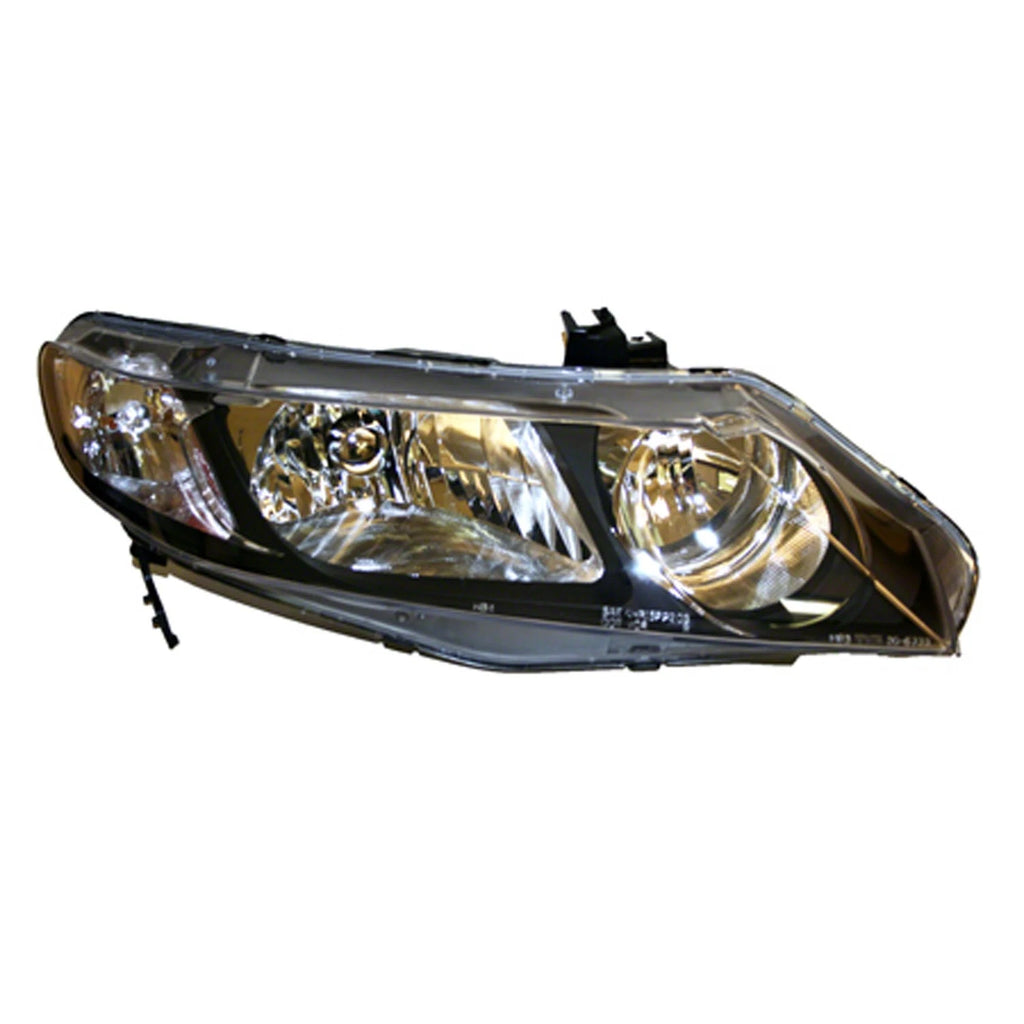 Replacement Passenger Head Light Lens/Housing for 2006-11 Honda Civic Hybrid