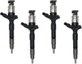 4X Fuel Injector 295900-0200 23670-30440 for Toyota Diesel Engine 1KD-FTV (2000–2023)