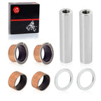Spindle King Pin Tube Bushing Repair Kit for EZGO RXV G&E Golf Cart (2008–2013)
