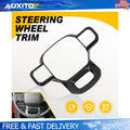 Carbon Fiber Steering Wheel Cover Trim for Ford F150 (2021–2025)