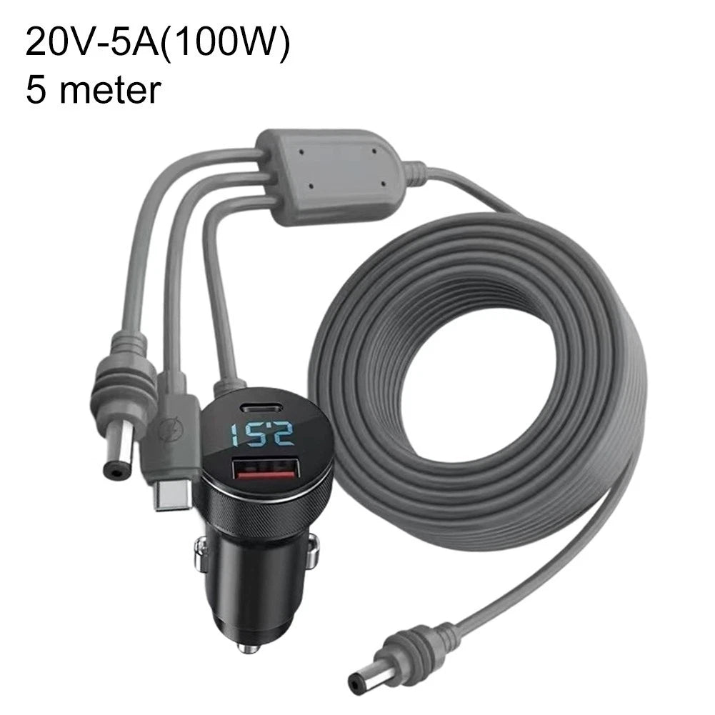 3-in-1 Power Cord for Starlink Mini RV Truck Marine (12V-48V)