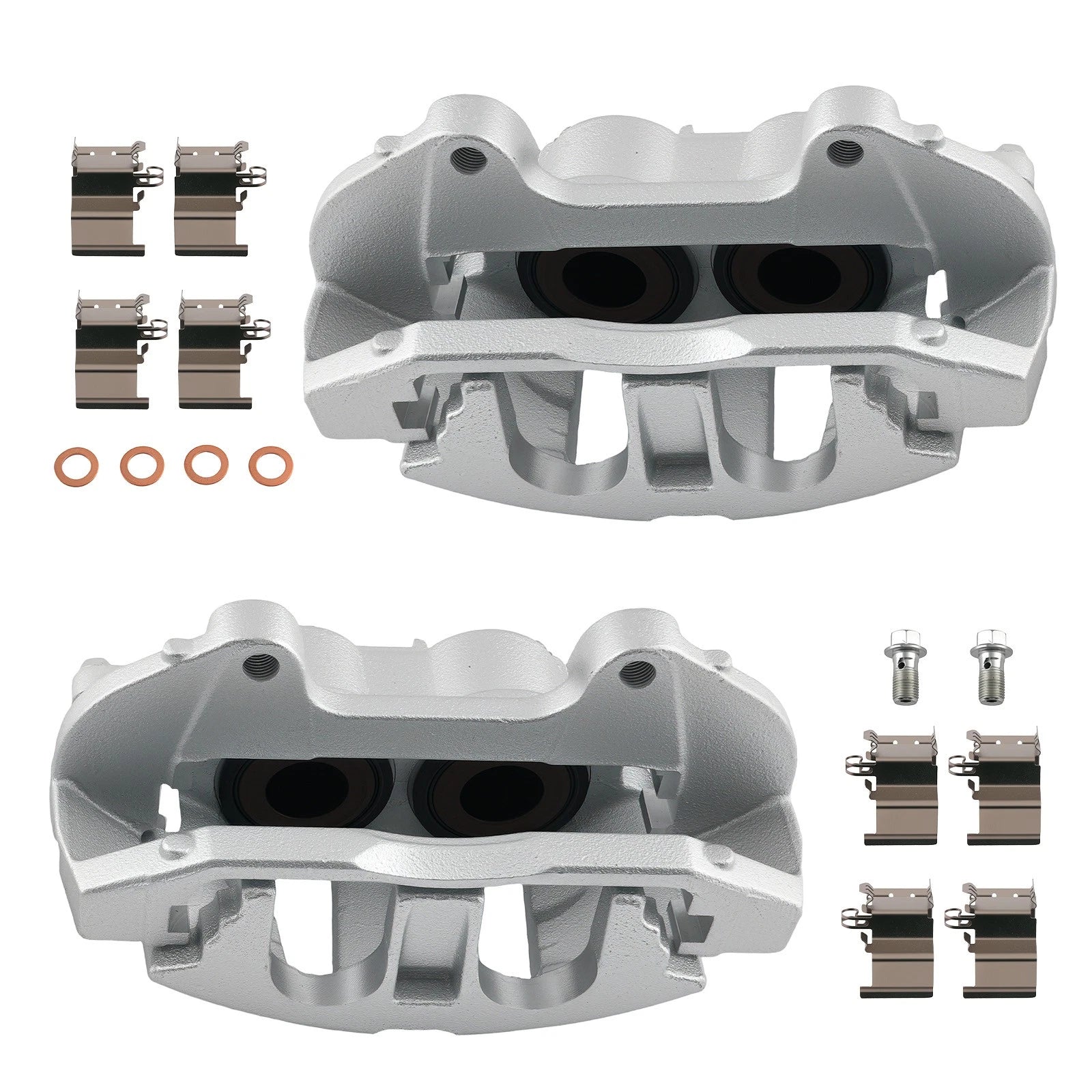 Front Left and Right Brake Caliper Set for Dodge Journey (2012–2020)