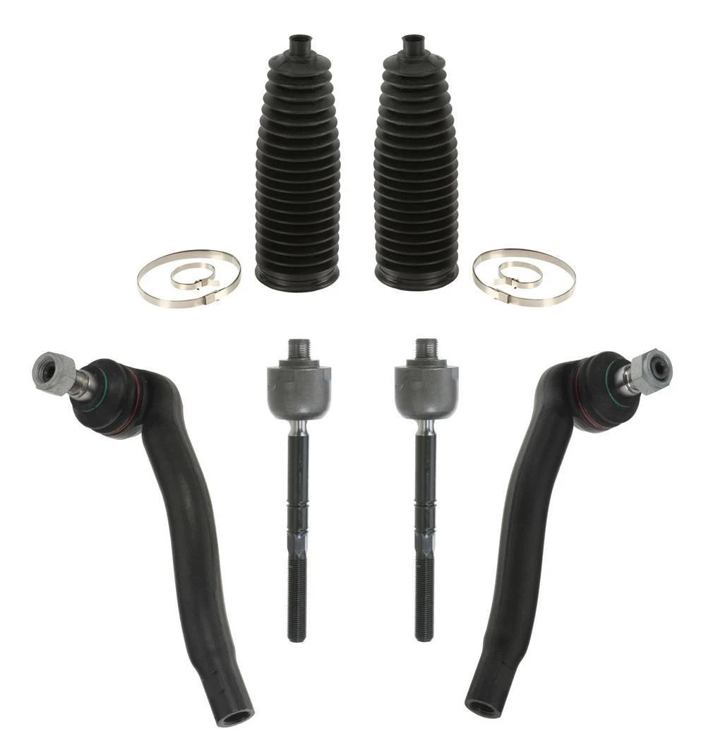 Steering Tie Rod End Kit 6 Pieces for Mercedes