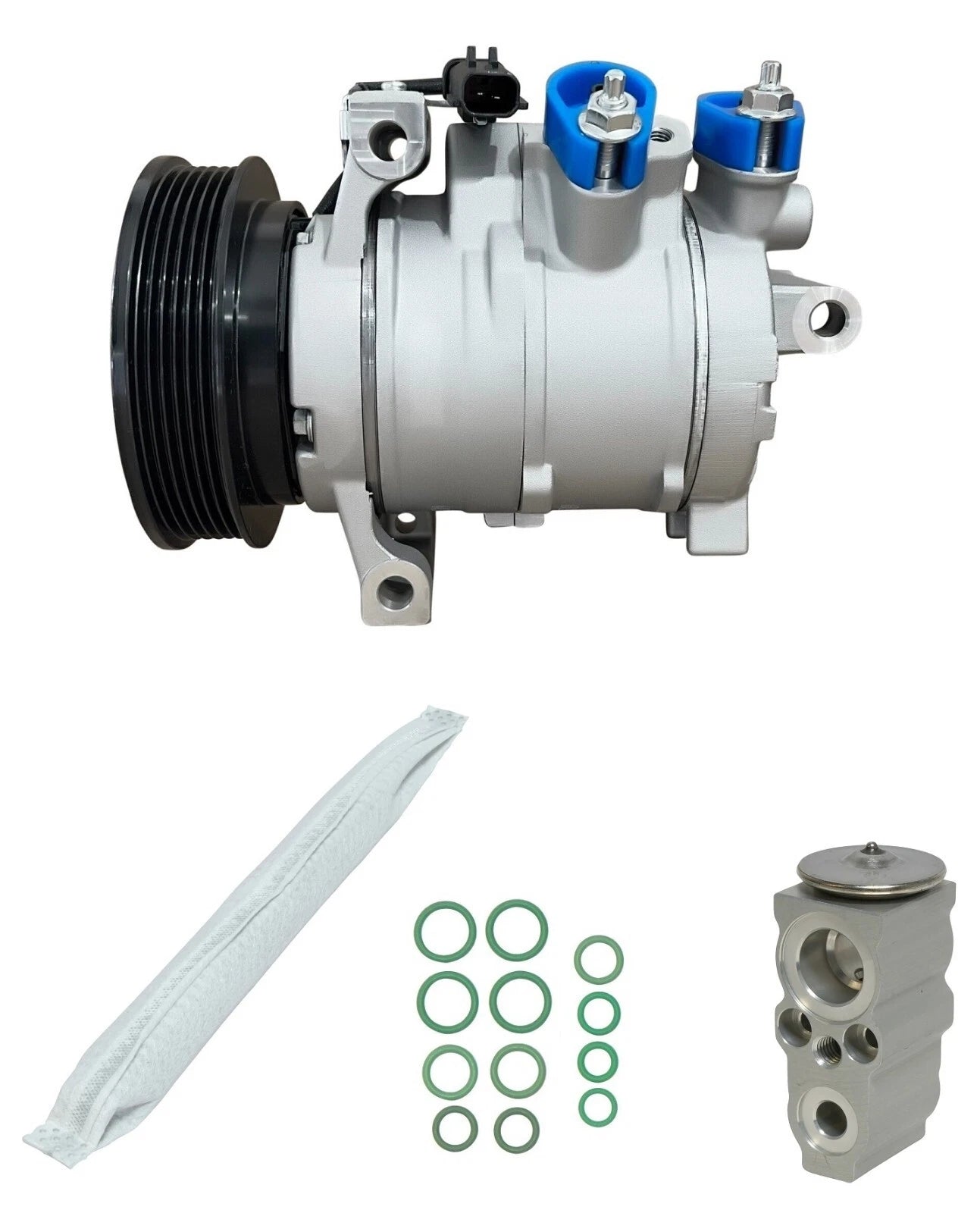 AC Compressor Kit Replacement for Ram 2500 5.7L (2019–2019)