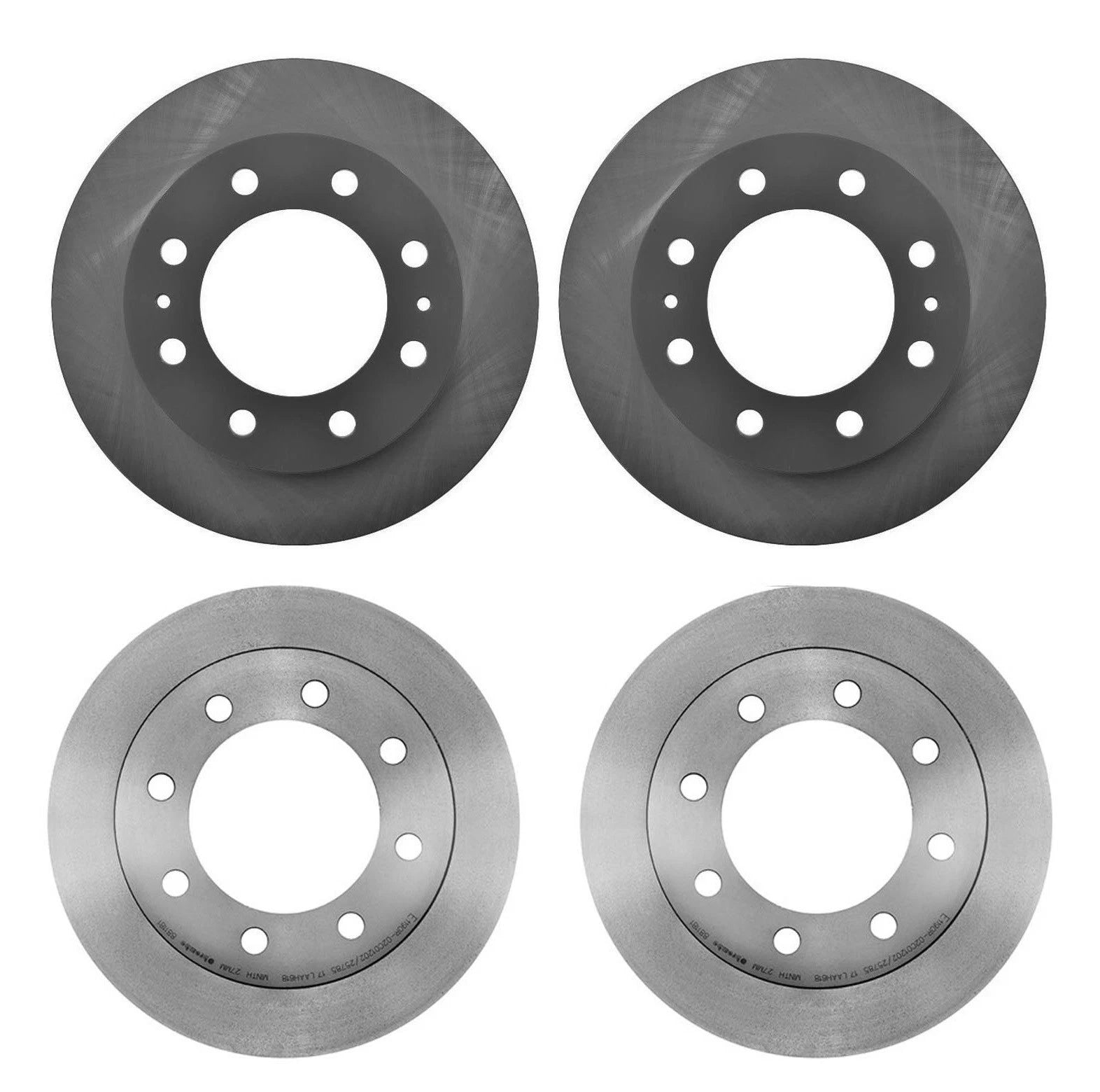 Brembo Brake Disc Rotors Kit for Chevrolet GMC (Front 325mm, Rear 330mm)