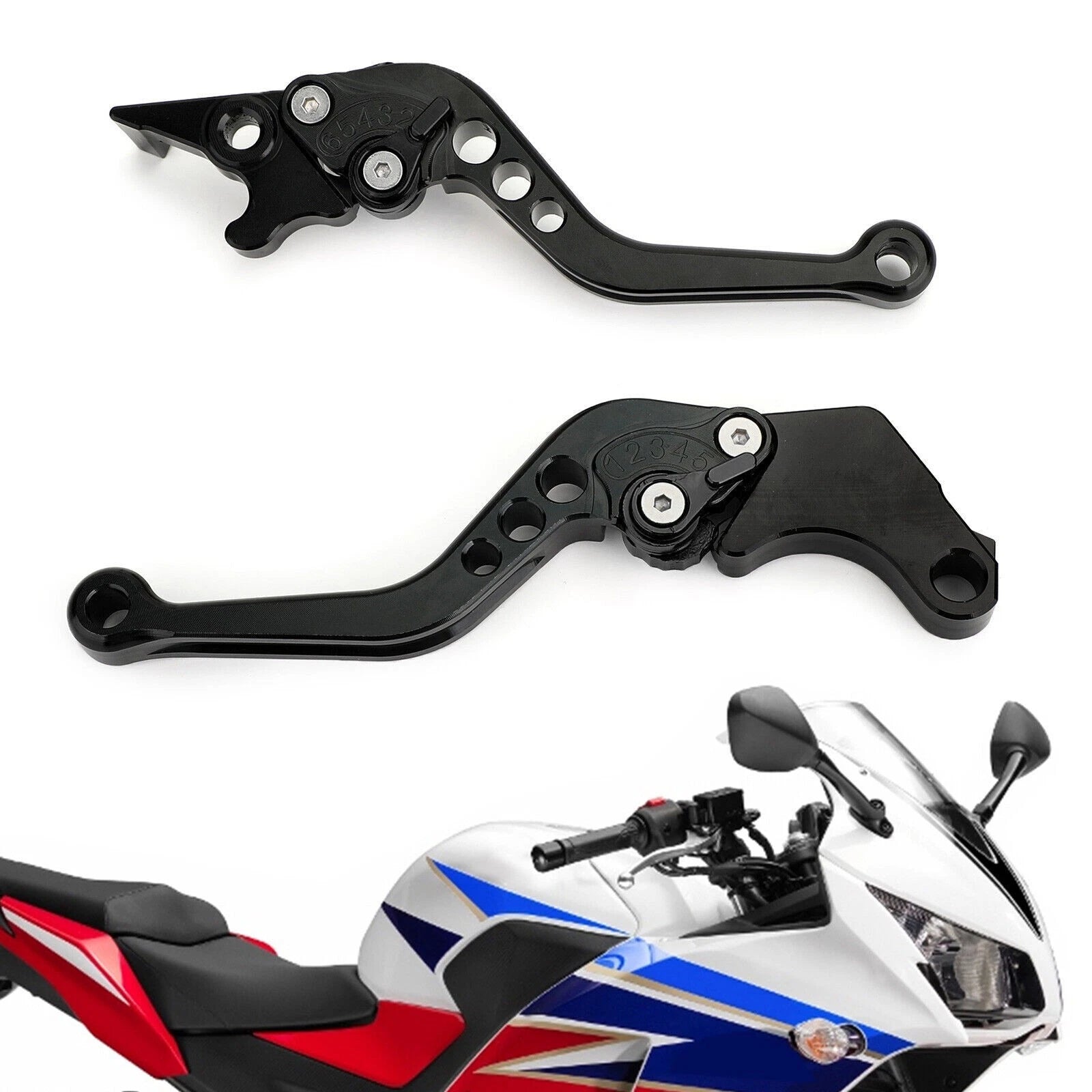 Brake Clutch Levers for Honda CBR300RR CB300F/FA (2014–2016) CBR500R CB500F/X (2013–2015)