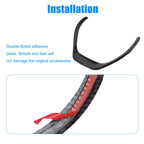 Carbon Fiber Pattern Steering Wheel Covers for BMW 3 Series 