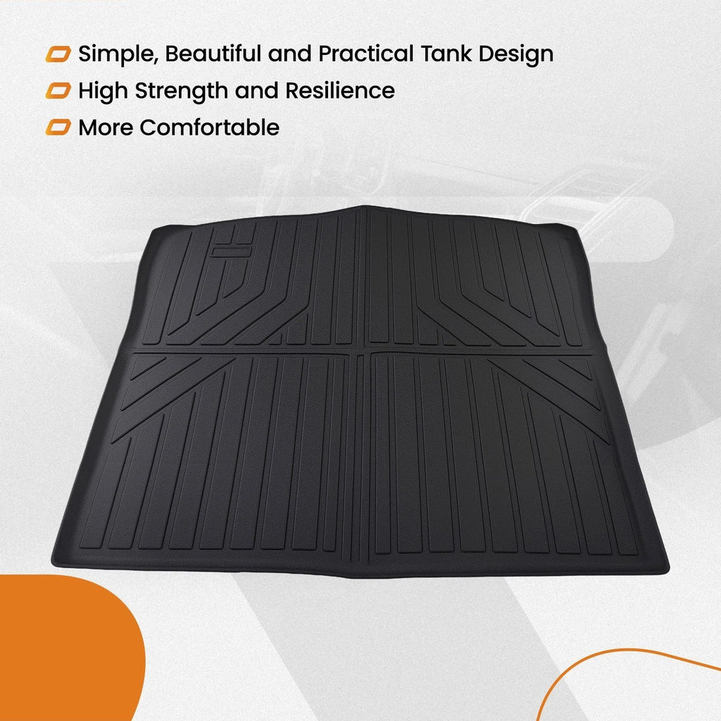 Carpet Trunk Bed Mat Rear Cargo Liner for Ford Edge (2015–2025) TPE