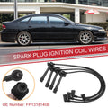 Set of 4 Spark Plug Wire Ignition Coil Cables No.FP1318140B for Mazda 626 (1992–1997)