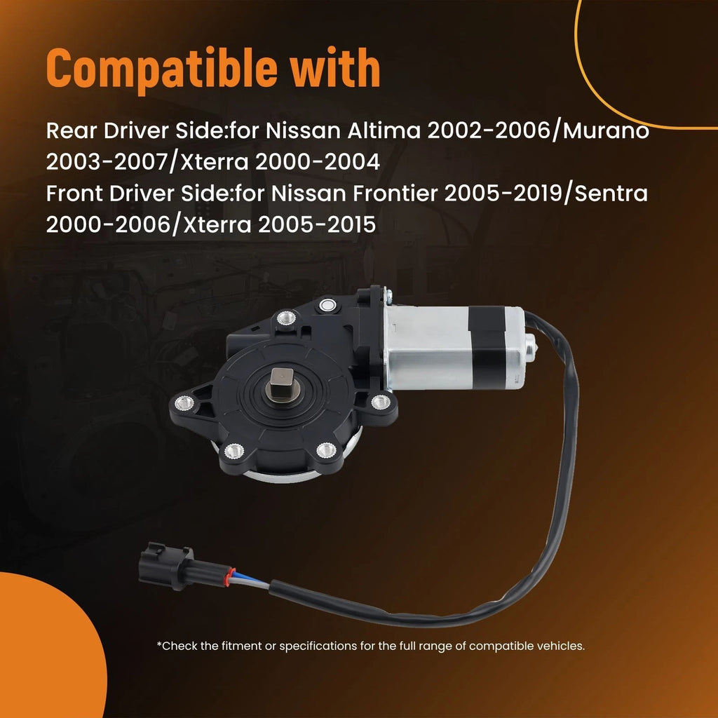 Power Window Motor for Nissan Altima Murano Xterra Frontier Sentra (2002–2019) 807314Z305