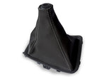 Leather Manual Shift Boot Cover for Nissan Skyline R32 (1989–1993) Gray Stitch