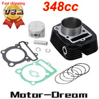 Top End Kit Cylinder Piston Gasket for Yamaha Big Bear 350 (1987–1999)
