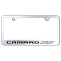 Stainless Steel License Plate Frame -Officially Licensed for Chevrolet Camaro SS